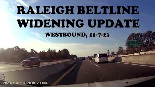 RALEIGH BELTLINE I440 WIDENING UPDATE [upl. by Ezequiel]