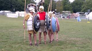 Military Odyssey 2024  Hoplite Ancient Greek Display [upl. by Ruscio]