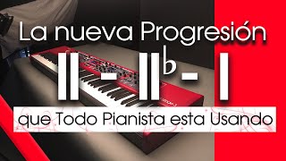 LA NUEVA PROGRESIÓN QUE TODO PIANISTA ESTA USANDO 🎹🧑💪 [upl. by Newra]