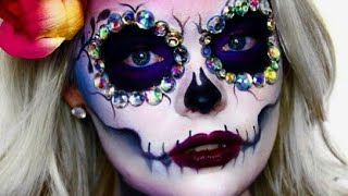 Los mas lindos maquillajes de catrina 💟☠☠ [upl. by Jaela]