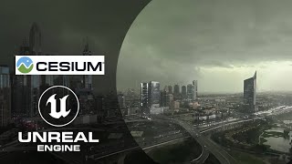 Unreal Engine 53  Dubai in Ue5 Using Cesium Tutorial [upl. by Yttap921]