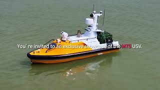 OceanAlpha Kick off Unmanned Marine Vessel Showcase in Qatar [upl. by Meuser]