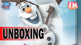 Disney Infinity 3 OLAF Figure Unboxing [upl. by Suilenroc]