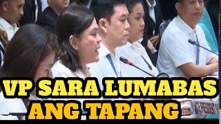 VP SARA AT SEN RISA HONTIVEROS NAGKASAGUTAN SA NATIONAL BUDGET NG OVP [upl. by Hillman]