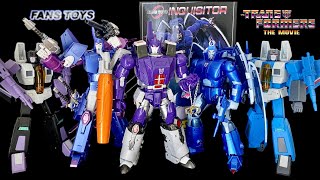 Speciale “The Movie 86” Origini Scourge Nuovo Fans Toys Masterpiece Transformers G1 Inquisitor [upl. by Oivaf745]