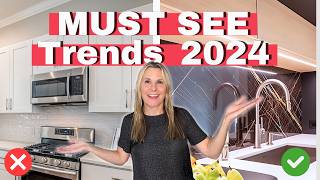 7 MUST SEE Modern Kitchen Design Trends for 2024 [upl. by Ezarra]