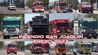 Unidades respondiendo a llamado a alarma de INCENDIO en Fábrica [upl. by Yerggoeg588]