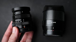 TTArtisan 35mm f18 Vs Fujifilm 35mm f2 WR [upl. by Ilenna288]