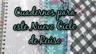 📚🎒 Cuadernos DIY y Agenda de Trabajo Ciclo Escolar 2425 [upl. by Trelu]