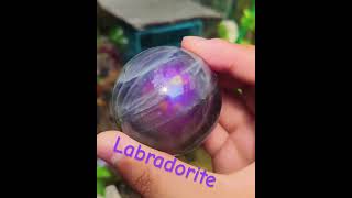 🌴Labradorite Sphere 🌴 crystals quartz aquamarine labradorite [upl. by Ohaus]