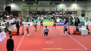 Sepak Takraw Kings Cup 2012  Thailand vs Malaysia  2nd regu Team Event [upl. by Akino]