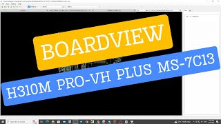 Boardview  Schematics  Schematic digram  H310M PROVH PLUS MS7C13 free dowload [upl. by Onitrof88]