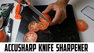 Accusharp Knife Sharpener Review [upl. by Kathryne268]