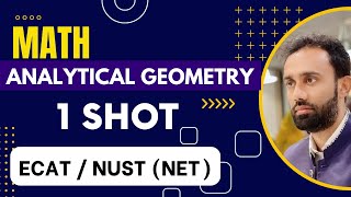 Entry Test Preparation Math Analytical Geometry One Shot ECAT NUST NET ll ECAT Preparation ll NUST [upl. by Inavihs877]