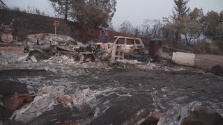 California Wildfires Some Park Fire evacuees return home to Butte County [upl. by Einnij679]