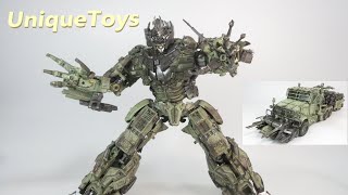 【TF非正規玩具レビュー】ユニトイの破壊大帝！ Unique Toys R05 DESPERADO aka DOTM MEGATRON [upl. by Yerffoj]