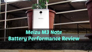 Meizu M3 Note Battery Performance Review [upl. by Astera665]