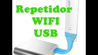 O melhor Repetidor Wifi USB O menor do mercado  TioChicoShop [upl. by Yelsna]