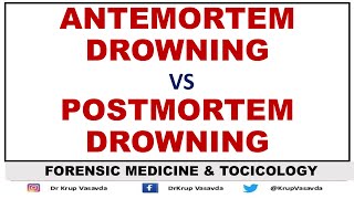 Top 8 Facts About Drowning Vs Postmortem Drowning [upl. by Cinimod]