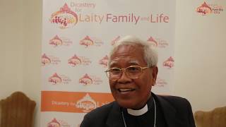 Interview with Archbishop Anicetus Bongsu Antonius Sinaga OFM Cap [upl. by Peti]