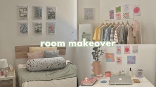 room makeover 2023 🪴 cozy pastel pinterest inspired  ikea amp shopee finds [upl. by Nosnor428]