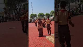 Penampilan Pramuka IMPEESA SMPN 1 PLERED Dalam rangka HUT PRAMUKA YANG KE 63 DI KWARRAN PLERED [upl. by Pillihpnhoj]