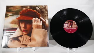 Taylor Swift  Red Taylors Version Vinyl Unboxing [upl. by Josephson]