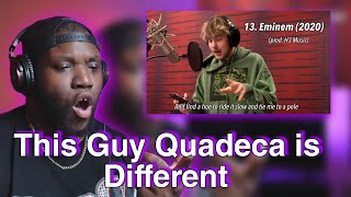 Quadeca  15 Styles of Rapping ft Drake Pop Smoke NF Roddy Ricch Lil Uzi  Reaction [upl. by Apple]