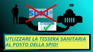 Usare la Tessera Sanitaria al posto della SPID [upl. by Fugate576]