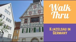 Walking through Künzelsau in GERMANY [upl. by Darcey]