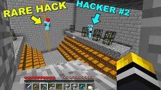 So today I accidentally found WANTED hackers on this Minecraft Serverand caught them both cheating [upl. by Eelarbed835]