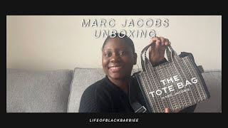 Marc Jacobs Tote Bag Unboxing [upl. by Nesnah]