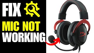 HyperX Cloud 2 Mic Not Working [upl. by Jeremy]