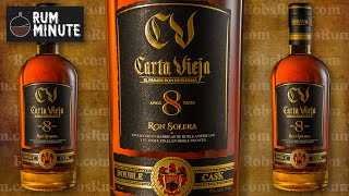 Carta Vieja 8 Años Double Cask Rum from Panama [upl. by Grete]