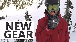 Snowboard Gear Update  Volcom Jacket Howl Mittens Gnarly Facemask Electric Goggles [upl. by Burkley]