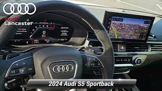 Certified 2024 Audi S5 Sportback Prestige Lancaster PA 24192A [upl. by Arocal]