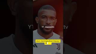 Juventus Perpanjang Kontrak Gleison Bremer sampai 2029 [upl. by Neelrak279]