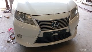 Assemble and installing front bumper LEXUS ES350 [upl. by Dalt]