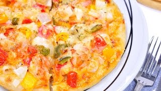 พิชซ่าหน้าซีฟู้ด  Seafood Pizza [upl. by Blanka]