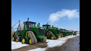 Preview of Liebl Farms Auction Tomorrow in Belgrade MN [upl. by Leirbaj422]