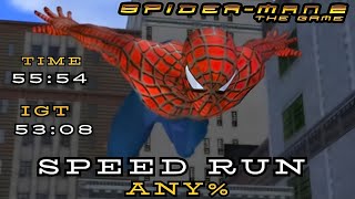 SPIDER MAN 2 2004 SPEED RUN GAME CUBE EMULATOR  TIME 5554  IGT 5308 [upl. by Acinoev]