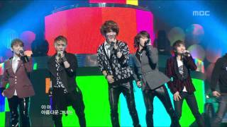 SHINee  Replay 샤이니  누난 너무 예뻐 Music Core 20100220 [upl. by Kcirddot655]