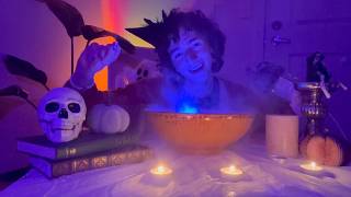 ASMR Witch Brews You A Sleeping Potion Roleplay🧙🎃 halloweenasmr [upl. by Klemm]