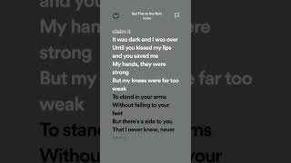 set fire to the rain song lyrics lyrics 2024songmusic setfiretotherain [upl. by Meerek]