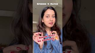 Score 95 in Maths  Study Tips  Seedhi Baat No Bakwaas Ep 1 class10 studyhard cbse motivation [upl. by Dorcia122]