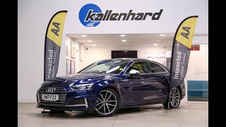 AUDI S5 30 TFSI V6 COUPE 2DR PETROL TIPTRONIC QUATTRO EURO 6 SS 354 PS [upl. by Hgielar535]