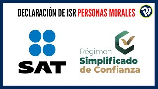 DECLARACIÓN ANUAL DE REGIMEN SIMPLIFICADO DE CONFIANZA CON ARRENDAMIENTO Y SALARIOS [upl. by Ialokin]