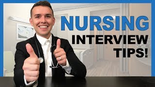 INTERVIEW TIPS for New and Experienced NURSES [upl. by Anilec]