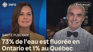 Fin de la fluoration de leau  entrevue avec un expert en santé buccodentaire [upl. by Eremihc]