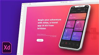 Create 3D Mockups using Adobe XD Plugin and Rotato  Adobe XD Tutorial [upl. by Sloatman494]